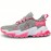 Womens Lightweight Fashion Sneakers - Stylish Tennis Style Running Shoes for Outdoor Adventure, Breathable Casual Sporty Wear with Durable Lace Up Closure