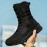 New long-sleeved lovers outdoor hiking boots men's extra-large hiking boots women's boots four seasons shoes