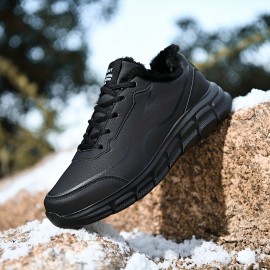 Women's Non-slip And Wear-resistant Thickened Snow Shoes, Lightweight Winter Warm Ankle Shoes