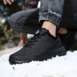 Women's Non-slip And Wear-resistant Thickened Snow Shoes, Lightweight Winter Warm Ankle Shoes