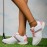 Women's Comfortable Golf Shoes, Fashion Lightweight Low Top Casual Sneakers