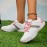 Women's Comfortable Golf Shoes, Fashion Lightweight Low Top Casual Sneakers