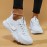 ComfortFit Womens Breathable Running Shoes - Lightweight, Stabilizing, Shock Absorbing, Non-Slip, Low Top Casual Sneakers with Fabric Insole and PU Faux Leather Upper for All-Season Spring Comfort