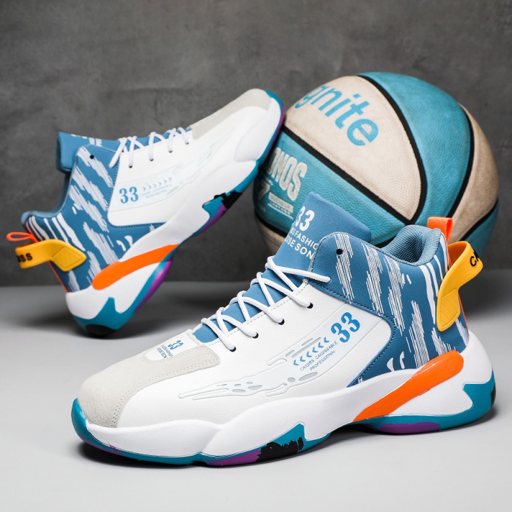 All-Season High-Top Shock-Resistant Basketball Training Shoes - Superior Comfort, Anti-Slip, Lace-Up, Wear-Resistant, and Breathable - Ideal for Womens Athletic Footwear and Fitness Enthusiasts All-Season High-Top Shock-Resistant Basketball Training Shoes - Superior Comfort, Anti-Slip, Lace-Up, Wear-Resistant, and Breathable - Ideal for Womens Athletic Footwear and Fitness Enthusiasts