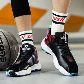 All-Season High-Top Shock-Resistant Basketball Training Shoes - Superior Comfort, Anti-Slip, Lace-Up, Wear-Resistant, and Breathable - Ideal for Womens Athletic Footwear and Fitness Enthusiasts All-Season High-Top Shock-Resistant Basketball Training Shoes - Superior Comfort, Anti-Slip, Lace-Up, Wear-Resistant, and Breathable - Ideal for Womens Athletic Footwear and Fitness Enthusiasts