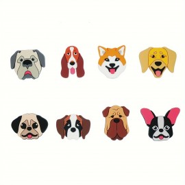 Brighten Your Steps: 39Pcs Lightweight, Durable Dog-Shaped Sandal Charms, Glittery & Cartoon-Styled for Year-Round Vibes Brighten Your Steps: 39Pcs Lightweight, Durable Dog-Shaped Sandal Charms, Glittery & Cartoon-Styled for Year-Round Vibes