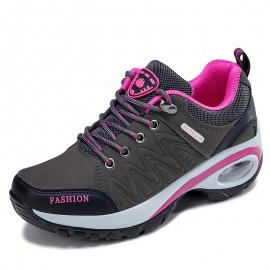 Air Cushion Womens Mountaineering Shoes - High-Performance Outdoor Sports Design with Rugged Mountaineering Capability and Secure Climbing Support - Fashionable and Stylish Design for Womens Outdoor Adventures Air Cushion Womens Mountaineering Shoes - High-Performance Outdoor Sports Design with Rugged Mountaineering Capability and Secure Climbing Support - Fashionable and Stylish Design for Womens Outdoor Adventures