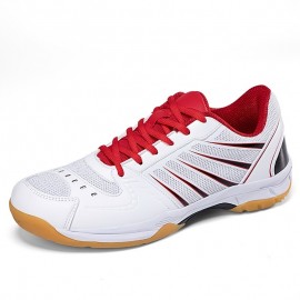 Men's Breathable Badminton Shoes, Professional Non Slip Shock Absorption Durable Sports Sneakers For Tennis Ping Pong Running Training Competition Men's Breathable Badminton Shoes, Professional Non Slip Shock Absorption Durable Sports Sneakers For Tennis Ping Pong Running Training Competition