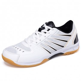 Men's Breathable Badminton Shoes, Professional Non Slip Shock Absorption Durable Sports Sneakers For Tennis Ping Pong Running Training Competition Men's Breathable Badminton Shoes, Professional Non Slip Shock Absorption Durable Sports Sneakers For Tennis Ping Pong Running Training Competition