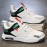Men's Trendy Sneakers, Comfy Non Slip Lace Up Soft Sole Shoes For Men's Outdoor Activities