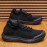 Solid Breathable Sock Shoes With Adjustable Lace - Men's Durable Non Slip Sneakers - Spring Summer Comfy Outdoor Jogging Walking Camping