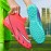 Men's Trendy TF Non Slip Soccer Shoes, Comfy Durable Football Training Shoes For Outdoor Competition, All Seasons