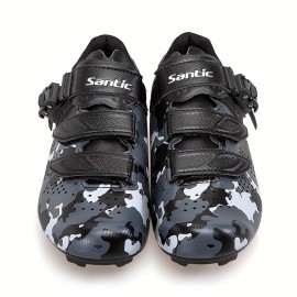 Santic Cycling Shoes Unisex Bike Shoes Look Delta Cycling Shoes Suitable for Men & Women Cycling Exercise
