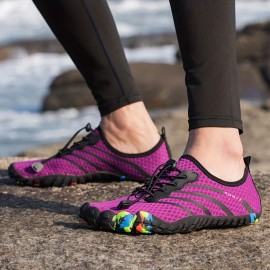 Quick Drying Swimming Water Shoes, Breathable Non-slip Diving Sneakers, Wear-resistant Wading Sneakers For Women Quick Drying Swimming Water Shoes, Breathable Non-slip Diving Sneakers, Wear-resistant Wading Sneakers For Women