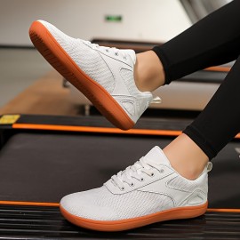 Womens Indoor Fitness Training Shoes - Ultra-Breathable Mesh Fabric, Slip-Resistant, High-Intensity Training - Perfect for Treadmill, Jump Rope, Squats, Deadlifts, Comfortable Home Sports Sneakers