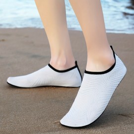 Women's Water Shoes, Quick Drying Sporty Barefoot Beach Slip-on Aqua Shoes, For Outdoor Swimming Surfing Diving Women's Water Shoes, Quick Drying Sporty Barefoot Beach Slip-on Aqua Shoes, For Outdoor Swimming Surfing Diving