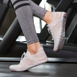 Women's Summer Water Shoes, Lace Up Lightweight Barefoot Creek Shoes, Casual Outdoor Sports Shoes For Swimming Surfing Fishing Women's Summer Water Shoes, Lace Up Lightweight Barefoot Creek Shoes, Casual Outdoor Sports Shoes For Swimming Surfing Fishing