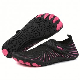 Women's Lightweight Quick-Dry Aqua Shoes - Non-Slip Sole, Breathable Material, Perfect for Water Sports & Outdoor Activities