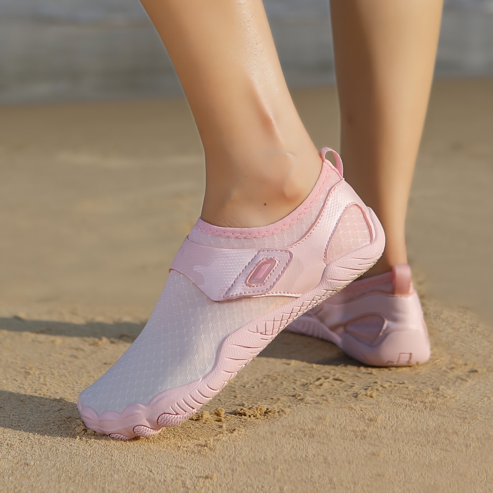 Quick Drying Water Beach Shoes - Ultra-Breathable, Anti-Slip, Hook & Loop Closure - Designed for Active Women and Unisex, Perfect for Outdoor Water Sports, Beach, Creek, Swimming, Diving, and Fishing Adventures Quick Drying Water Beach Shoes - Ultra-Breathable, Anti-Slip, Hook & Loop Closure - Designed for Active Women and Unisex, Perfect for Outdoor Water Sports, Beach, Creek, Swimming, Diving, and Fishing Adventures