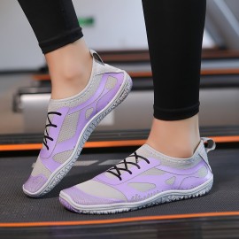 Quick Drying Slip On Wading Shoes, Barefoot Beach Lightweight Anti Slip Creek Shoes For Swimming Diving, Women's Active Footwear