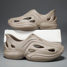 Ultra-Comfortable Solid Colour Slip-On Sandals - Secure-Grip EVA Water Shoes for Mens & Womens Outdoor Adventures - Durable, Stylish & Quick-Dry Ultra-Comfortable Solid Colour Slip-On Sandals - Secure-Grip EVA Water Shoes for Mens & Womens Outdoor Adventures - Durable, Stylish & Quick-Dry