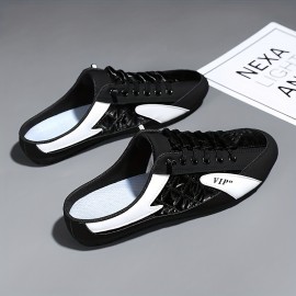 Mens Stylish Slip-On Mules - Breathable & Lightweight with Non-Slip Sole for Everyday Comfort Mens Stylish Slip-On Mules - Breathable & Lightweight with Non-Slip Sole for Everyday Comfort