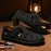 Mens Breathable Microfiber Synthetic Leather Sandals - Comfy Non Slip Rubber Sole, Durable, Quick Drying, Lightweight, Minimalist Design for Summer Outdoor Activities, Beach, Hiking, Daily Casual Wear