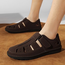 Mens Breathable Microfiber Synthetic Leather Sandals - Comfy Non Slip Rubber Sole, Durable, Quick Drying, Lightweight, Minimalist Design for Summer Outdoor Activities, Beach, Hiking, Daily Casual Wear Mens Breathable Microfiber Synthetic Leather Sandals - Comfy Non Slip Rubber Sole, Durable, Quick Drying, Lightweight, Minimalist Design for Summer Outdoor Activities, Beach, Hiking, Daily Casual Wear