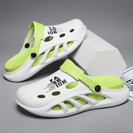 Mens Fashionable Clogs - Ultra-Comfortable Anti-Slip Slippers - Ventilated Soft Sole for Outdoor Adventures - Perfect Casual Wear for All-Day Style and Support Mens Fashionable Clogs - Ultra-Comfortable Anti-Slip Slippers - Ventilated Soft Sole for Outdoor Adventures - Perfect Casual Wear for All-Day Style and Support