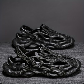 Mens Ultra-Comfortable Lightweight Clogs - Breathable Hollow Out Design - Durable Non-Slip Garden Shoes for Outdoor Adventures - Ideal Summer Wear Mens Ultra-Comfortable Lightweight Clogs - Breathable Hollow Out Design - Durable Non-Slip Garden Shoes for Outdoor Adventures - Ideal Summer Wear