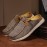 Plus Size Mens Comfort Mule Shoes - Vibrant Solid Color, Hollow Out, Breathable, Non Slip, Durable EVA Sole for Casual Wear - Comfy Slippers for Relaxation