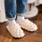 Men's Cushioned EVA Massage Slippers: Non-Slip, All-Season Comfort Clogs with Round-Toe Design