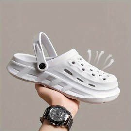 Mens Comfort Clogs - Ultra-Casual Design with Exceptional Comfort, Breathable Mesh Panels, and Slip-Resistant Outsole - Perfect for Indoor Leisure, Outdoor Adventures, Beach Trips, and Gardening Mens Comfort Clogs - Ultra-Casual Design with Exceptional Comfort, Breathable Mesh Panels, and Slip-Resistant Outsole - Perfect for Indoor Leisure, Outdoor Adventures, Beach Trips, and Gardening