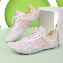 Women's Quick-Dry Water Shoes, Breathable Mesh Couple's Outdoor Creek Climbing & Indoor Yoga Fitness Shoes, Beach Wading Footwear