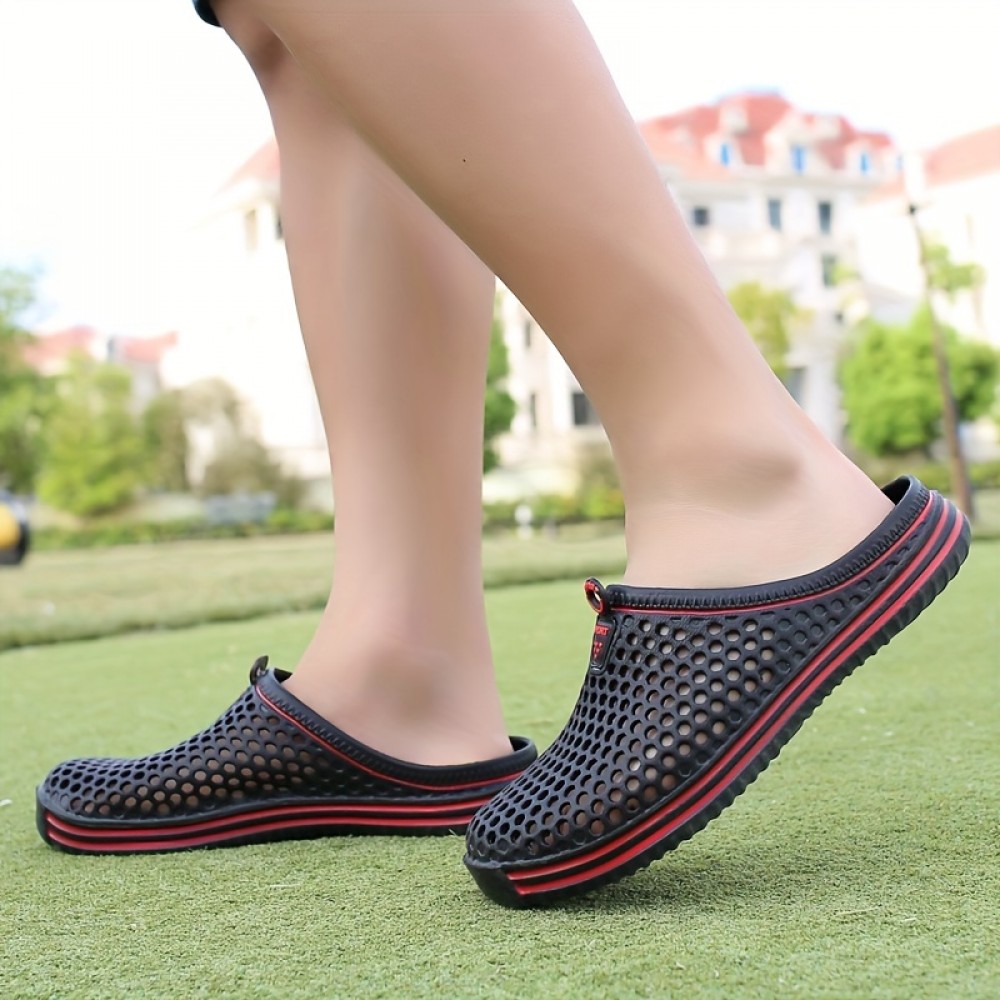 All-Day Comfort Men's Clogs: Slip-On, Soft Sole, Ventilated for Outdoor, Garden & Casual Wear All-Day Comfort Men's Clogs: Slip-On, Soft Sole, Ventilated for Outdoor, Garden & Casual Wear