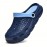 Comfy Mens EVA Clogs - Buckle Closure, Breathable Hollow Out Design, Soft EVA Insole, Solid Color, Round Toe, Casual Beach Shoes for Sports in Fall, Spring, Summer, Winter