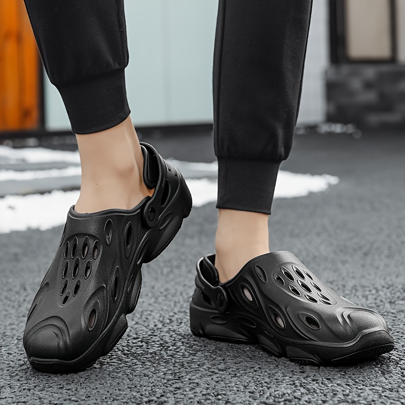 Plus Size Mens Trendy Solid Slip On Clogs Comfy Non Slip Casual Soft Sole Eva Slippers For Mens Outdoor Activities Men s Shoes Temu details 10
